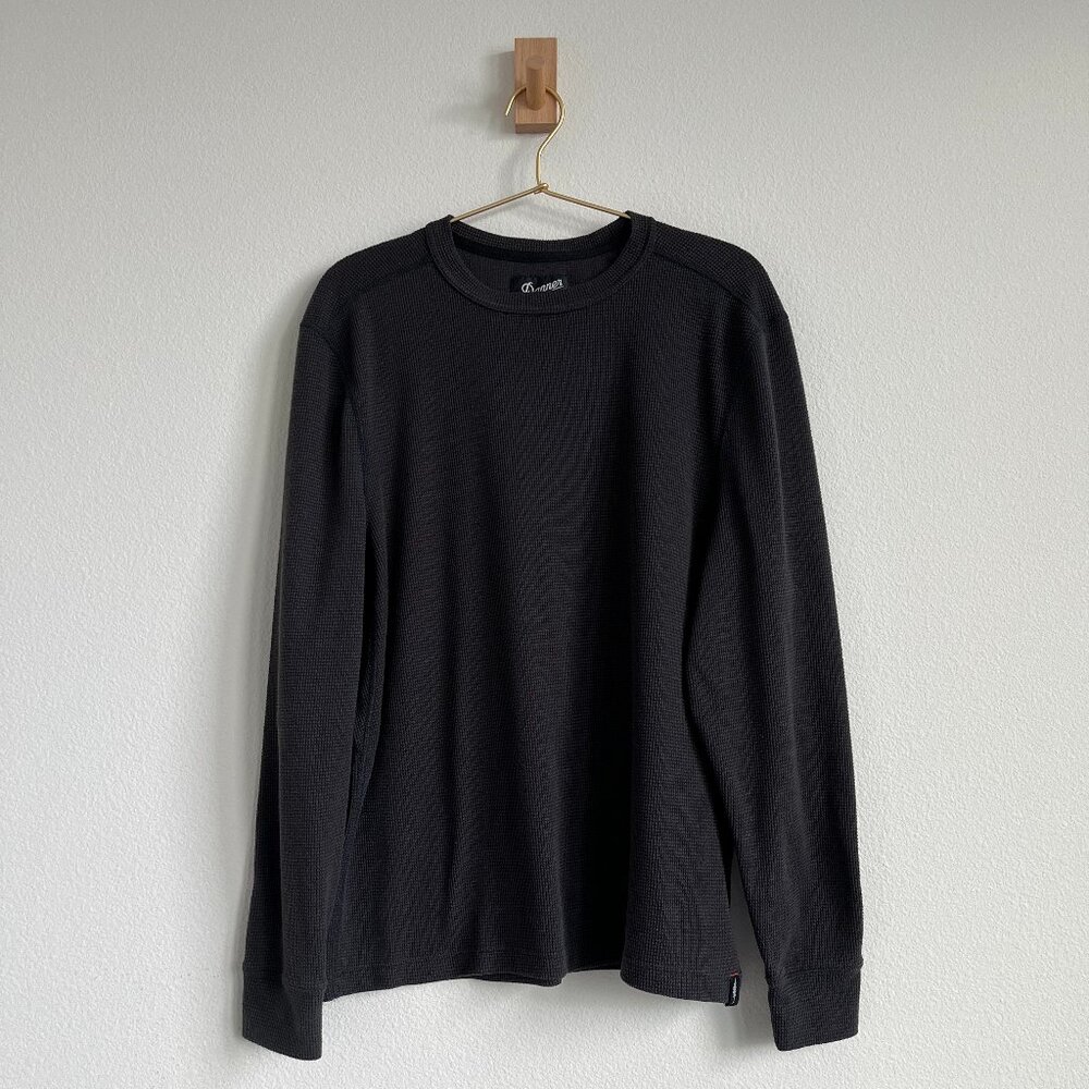 Danner Black Waffle Versatile Long Sleeve Base Layer - Size L